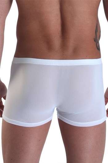 weißer Herren Boxer Open Heart S von Look Me

