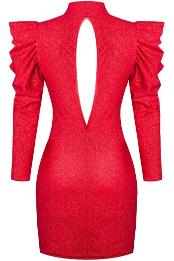 rotes Minikleid CADR006 - S

