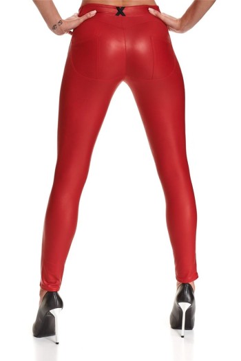 rote Leggings BRLidia001 - S

