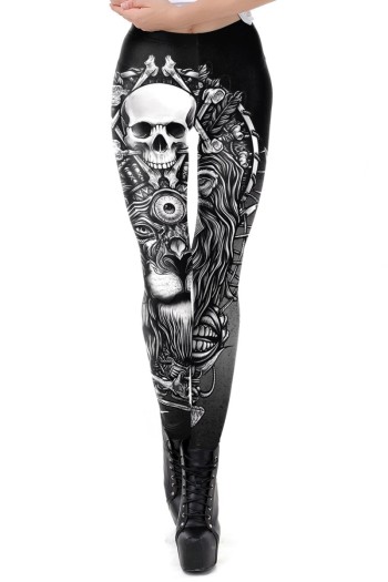 Skull Leggings 90511 - M

