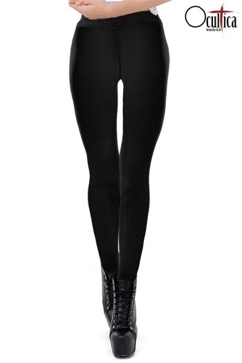 Ocultica Gothic Winter Leggings, schwarz, Größe 2XL

