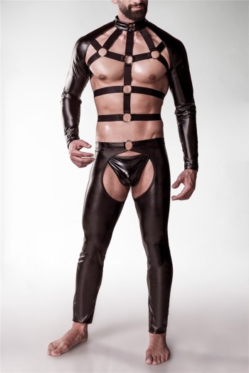 Grey Velvet Men  Erotikset MEN, schwarz, Größe S-M

