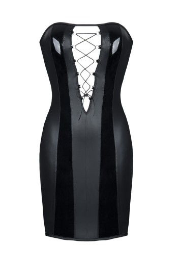 schwarzes Minikleid Irma - XXL

