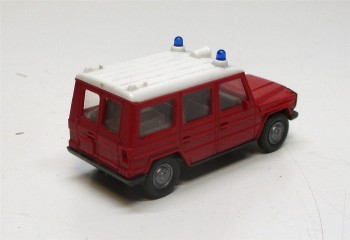 Wiking 1/87 MB Geländewagen Feuerwehr  o. OVP (Spur H0)(A76-21)