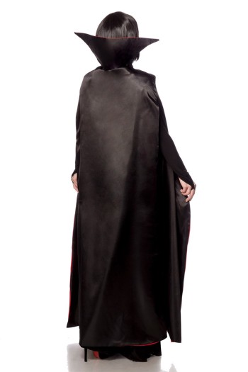 Mask Paradise  Classic Vamp, schwarz/rot, Größe 2XL-3XL

