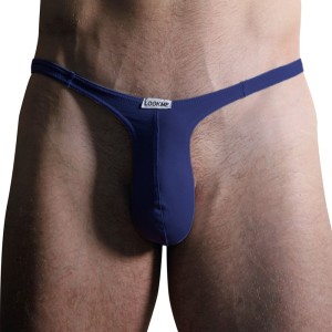 blauer Männer Ministring 99-01 von Look Me

