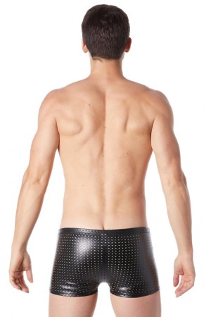 schwarze Herren Boxer Short Tender 811-67 von Look Me

