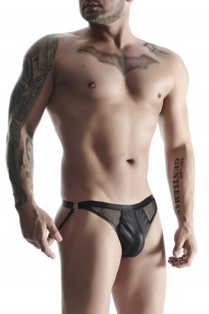 Jock Slip BRI029 schwarz von Regnes Fetish Planet

