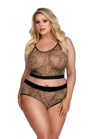 leo Set AA052952 von Anais Apparel Plus Size

