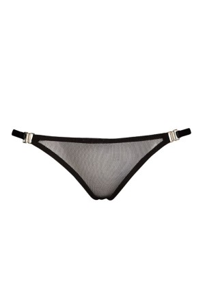 schwarzer String F119S von Noir Handmade ImMoral Kollektion

