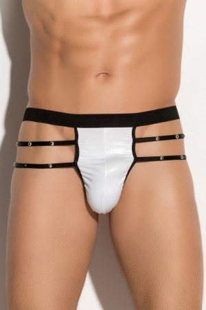 Aron Multistrap Jock G String weiß von MeSeduce

