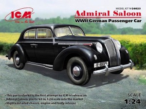 ICM 1:24 24023 Admiral Saloon WWI German Passenger Car