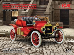 ICM 1:35 35605 Model T 1914 Fire Truck, American Car